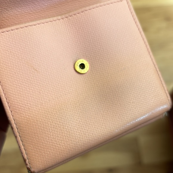 Authentic CHANEL Pink Compact wallet - Picture 14 of 16